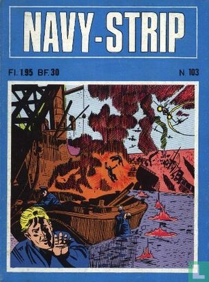 Navy-strip 103 - Afbeelding 1