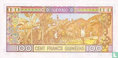Guinea 100 Francs 1998 (Sign.1) - Bild 2