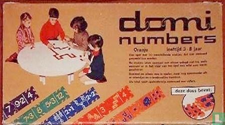 Domi Numbers Oranje - Afbeelding 1