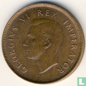 Afrique du Sud ¼ penny 1945 - Image 2