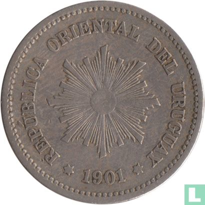Uruguay 5 centesimos 1901 - Image 1