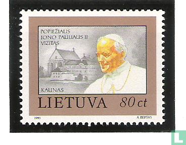 Visit of Pope John Paul II