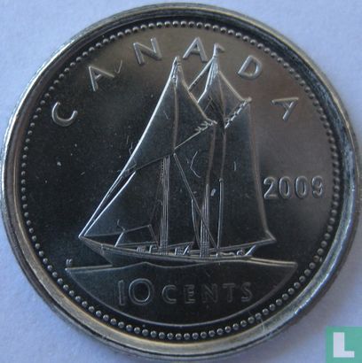 Canada 10 cents 2009 - Afbeelding 1