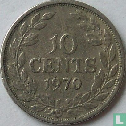 Liberia 10 cents 1970 - Image 1