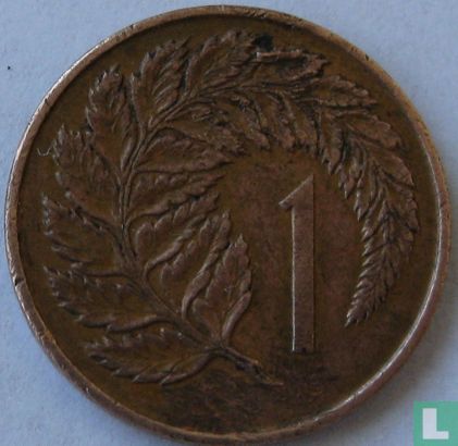 Nieuw-Zeeland 1 cent 1971 - Afbeelding 2