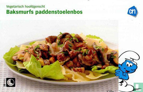 Receptenkaart "Baksmurfs paddenstoelenbos" - Image 1