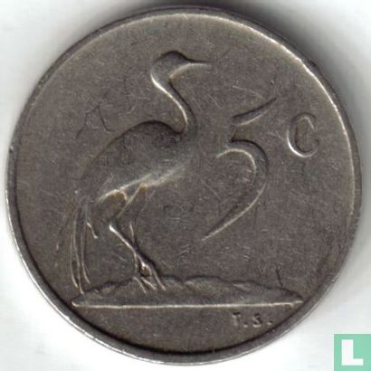South Africa 5 cents 1983 - Image 2