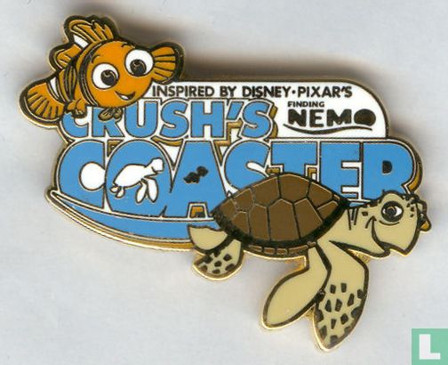 Crush's Coaster Inspired by Disney-Pixar's Finding Nemo