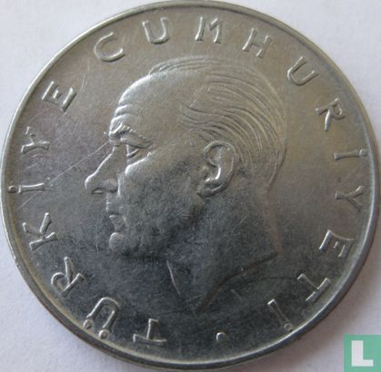 Turkije 1 lira 1975 - Afbeelding 2