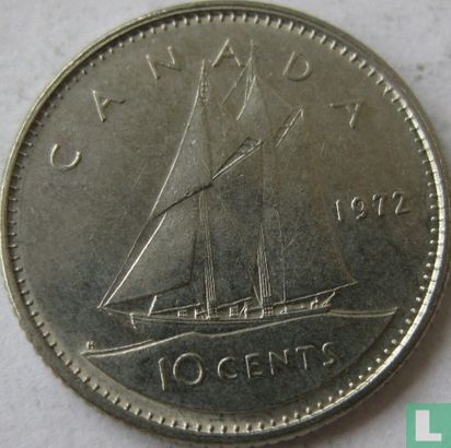 Canada 10 cents 1972 - Image 1