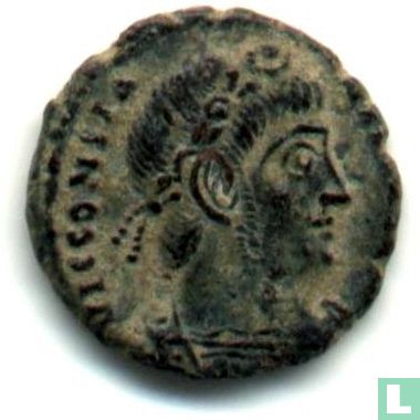 Römisches Kaiserreich Rom des Kaisers Konstantin II. AE4 Kleinfollis 337-340 - Bild 2
