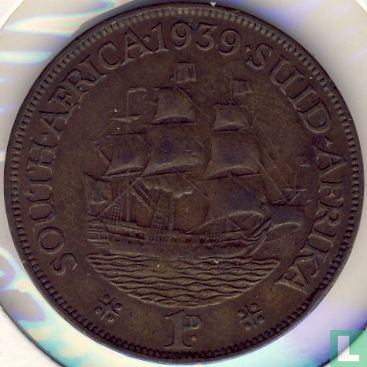 Zuid-Afrika 1 penny 1939 - Afbeelding 1