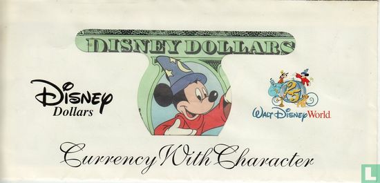 1 Disney Dollar 1997 - Afbeelding 3