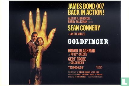 EO 00723 - Bond Classic Posters - Goldfinger (hand) - Afbeelding 1