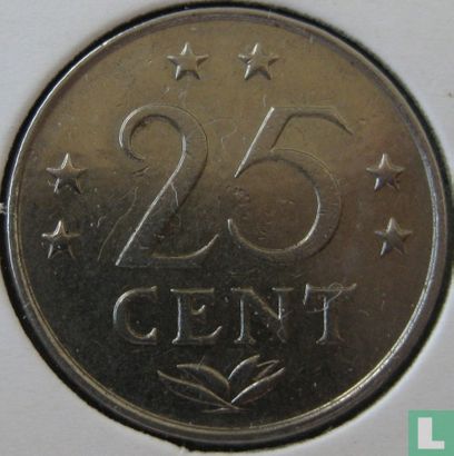 Niederländische Antillen 25 Cent 1978 - Bild 2