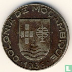 Mozambique 1 escudo 1936 - Image 1