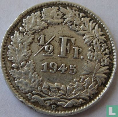 Zwitserland ½ franc 1945 - Afbeelding 1