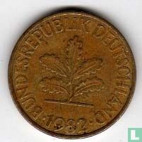 Duitsland 10 pfennig 1982 (J) - Afbeelding 1