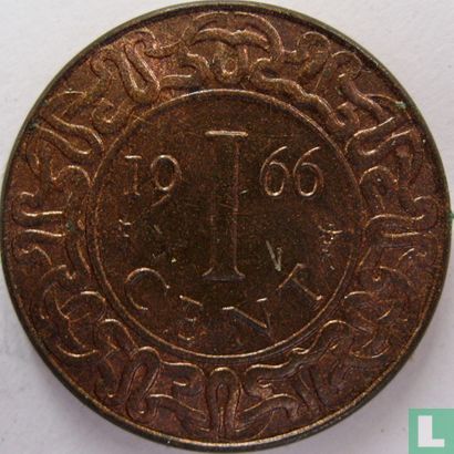 Suriname 1 cent 1966 - Afbeelding 1