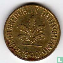 Duitsland 10 pfennig 1990 (D) - Afbeelding 1