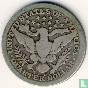 United States ¼ dollar 1908 (D) - Image 2