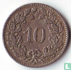 Schweiz 10 Rappen 1927 - Bild 2
