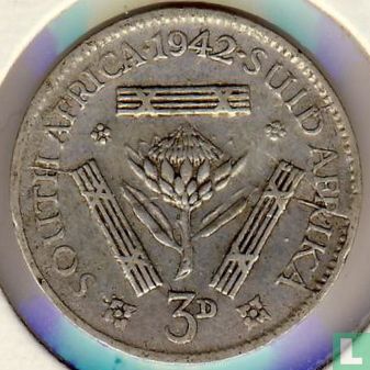 Afrique du Sud 3 pence 1942 - Image 1