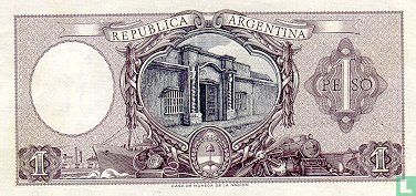 Argentinien 1 Peso-1956 - Bild 2