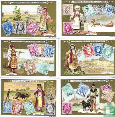 Timbres-poste  (Europe)