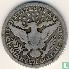 États-Unis ¼ dollar 1904 (O) - Image 2