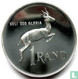 Afrique du Sud 1 rand 1977 - Image 2