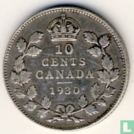 Canada 10 cents 1930 - Afbeelding 1