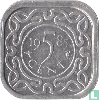 Suriname 5 Cent 1985 - Bild 1
