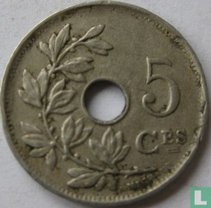 België 5 centimes 1923 (FRA) - Afbeelding 2