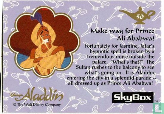 Make way for Prince Ali Ababwa! - Afbeelding 2