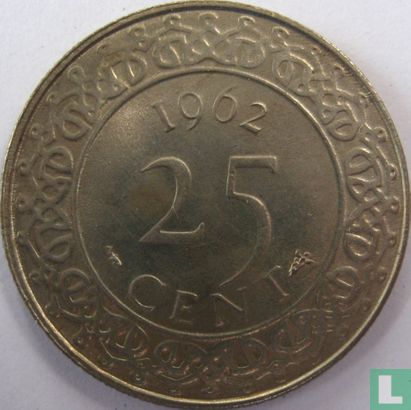 Suriname 25 cents 1962 - Afbeelding 1