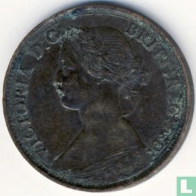 Verenigd Koninkrijk 1 farthing 1868 - Afbeelding 2