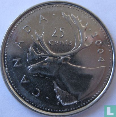 Canada 25 cents 2004 - Image 1