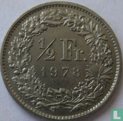 Switzerland ½ franc 1978 - Image 1