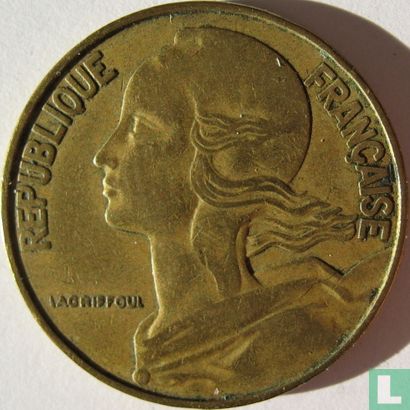 France 20 centimes 1965 - Image 2