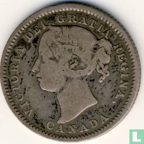 Canada 10 cents 1888 - Image 2
