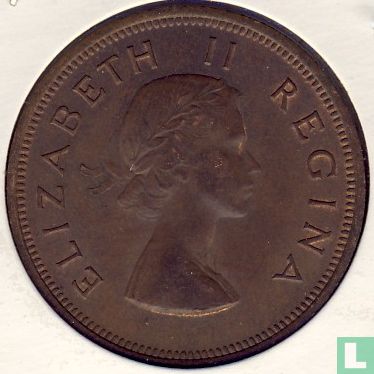 Afrique du Sud 1 penny 1959 - Image 2