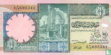 Libye ¼ dinar - Image 1