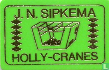 J.N. Sipkema Holly-Cranes lichtgroen