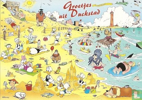 S000531 - Disney - Donald Duck, groetjes uit Duckstad - Afbeelding 1