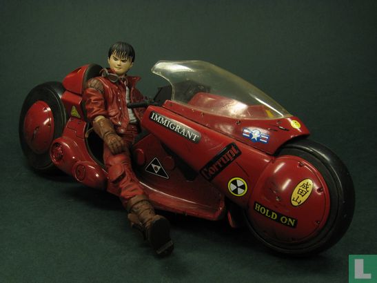Kaneda on his motorcycle - Image 3