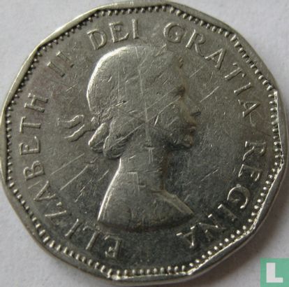 Canada 5 cents 1961 - Image 2