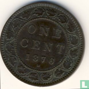 Canada 1 cent 1876 - Image 1