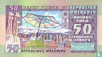 Madagaskar 50 Franken - Bild 2