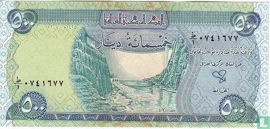 Irak 500 Dinar - Bild 1